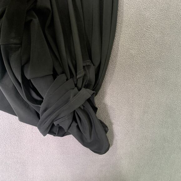 Lauren Ralph Lauren Dress 4 Cocktail Ruched Bow Timeless Old Money Capsue LBD - Picture 8 of 11